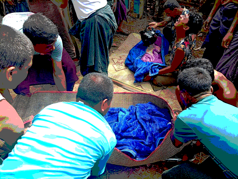 Rakhine State under Blockade and Airstrikes