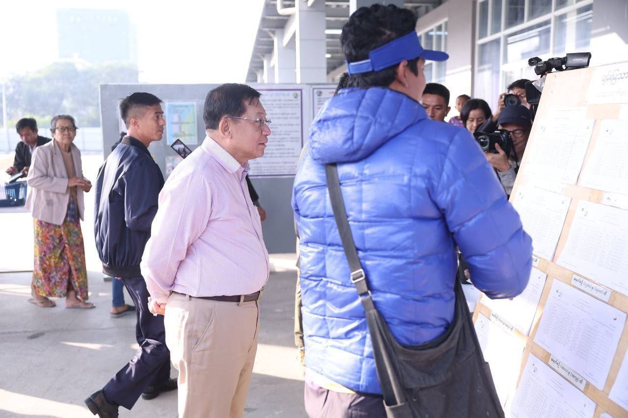 Final phase of the junta-run election concluded