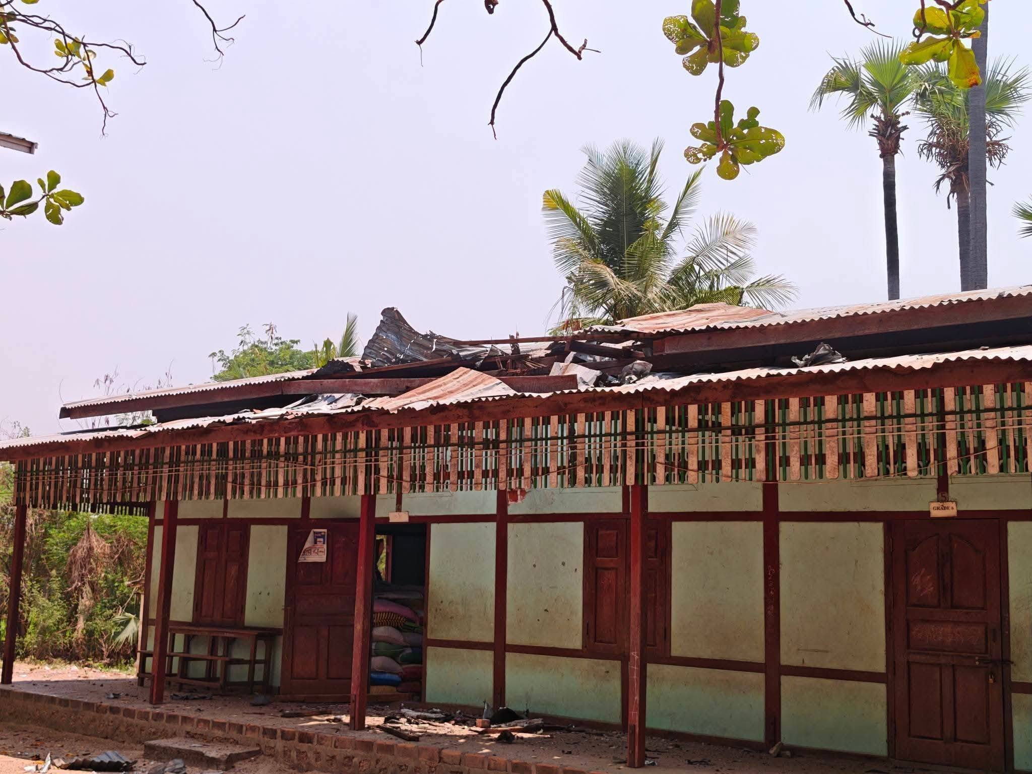 The coup military is using airstrikes as a way to gain the upper hand militarily